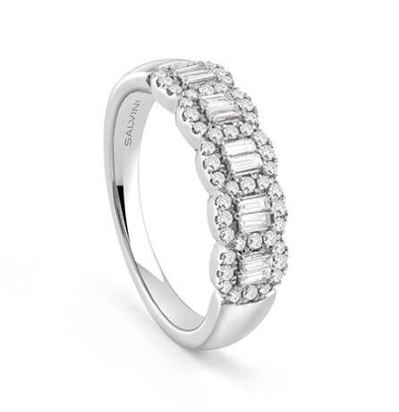 Anello Salvini Donna in Oro bianco 20101047_020CT