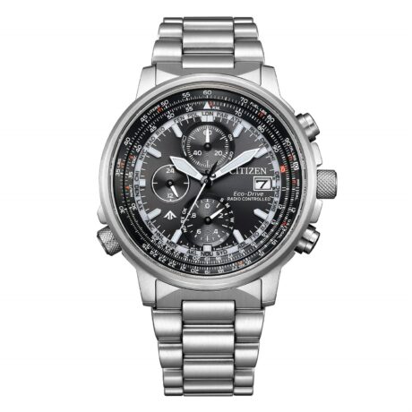Orologio Citizen Uomo Radiocontrollato The Pilot in Acciaio AT8300-58E