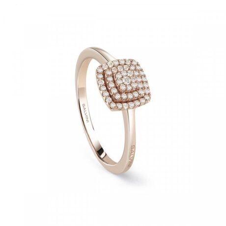 Anello Salvini Donna Bagliori in Oro rosa Diamante 20089366