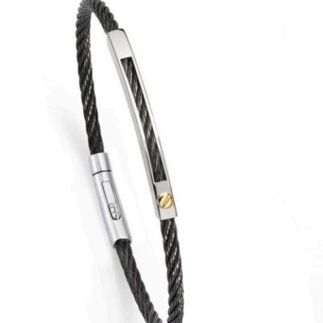 Bracciale Salvatore Bersani Uomo in Acciaio 6926