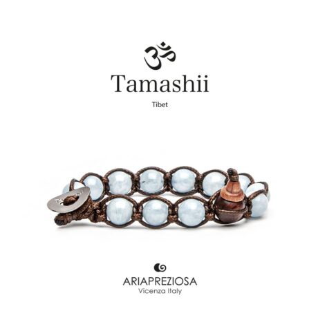 Bracciale Tamashii Donna Tibet in Pietre dure Acquamarina BHS900-255