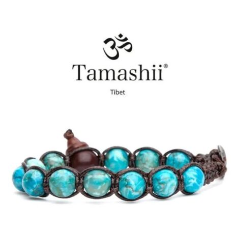 Bracciale Tamashii Classic in Pietre dure Turchese africano BHS900-306