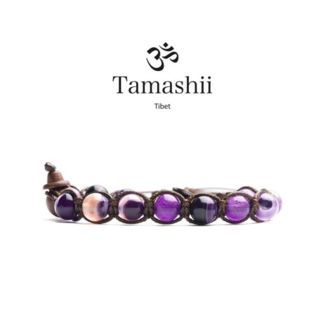 Bracciale Tamashii Classic in Pietre dure Agata BHS900-157