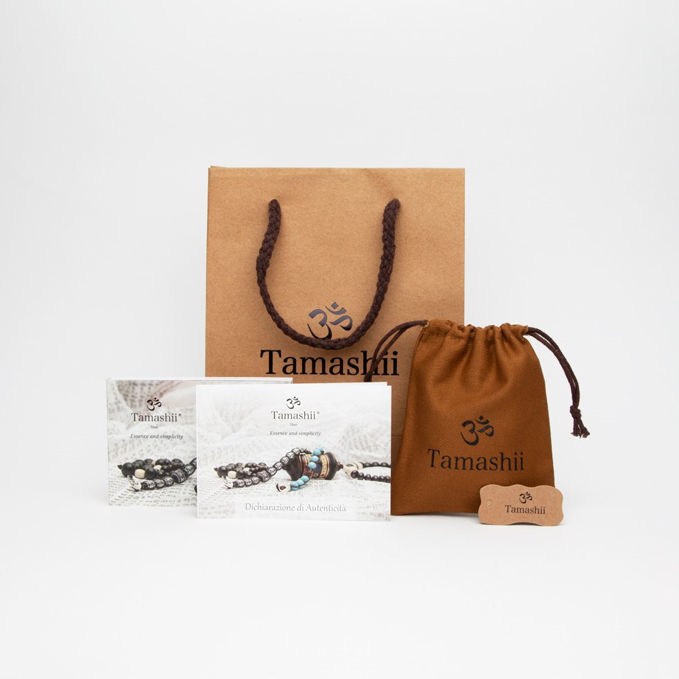 Bracciale Tamashii Classic in Pietre dure Turchese africano BHS900-75 - immagine 2