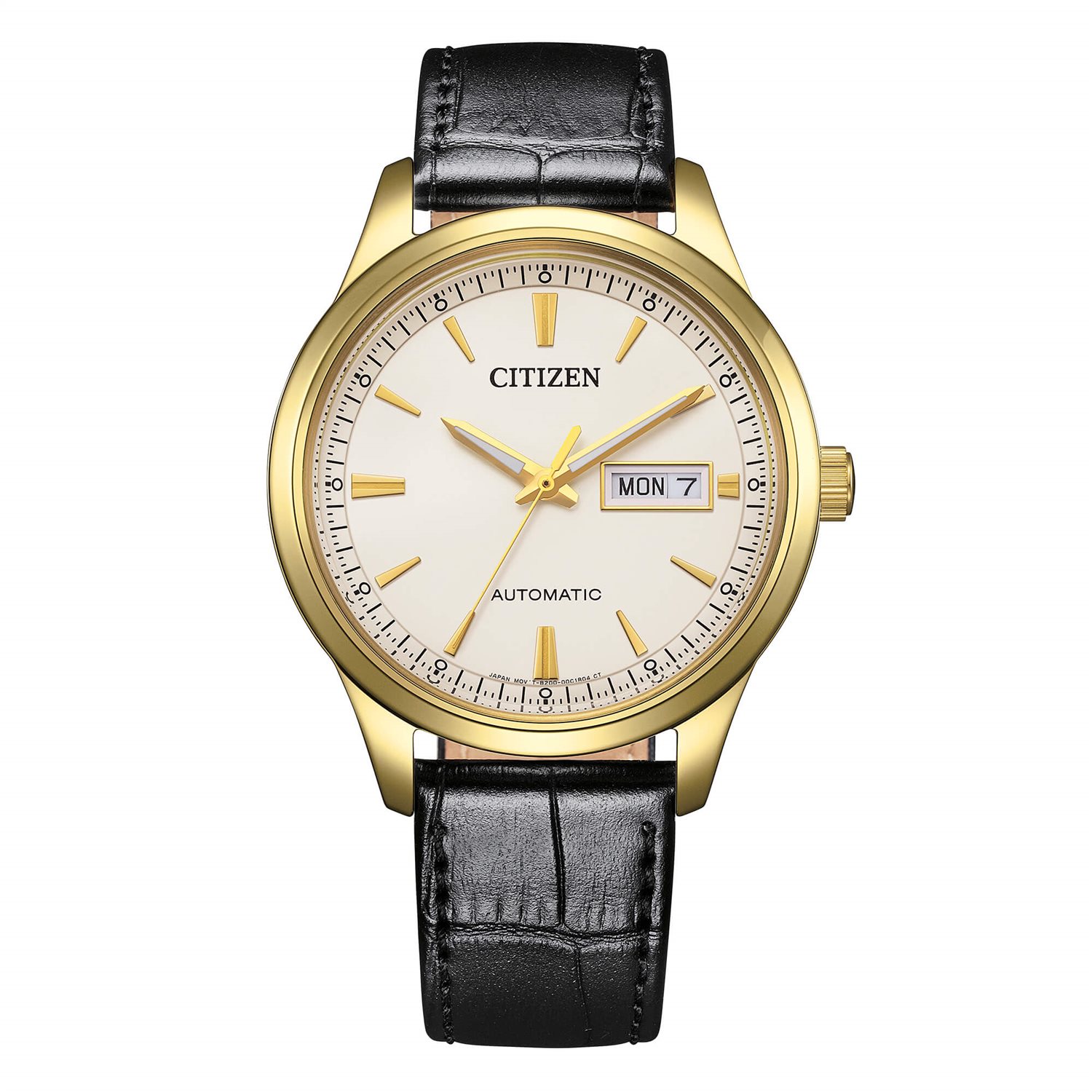 Orologio Citizen Uomo OF Automatico in Acciaio placcato oro giallo NY4059-09A