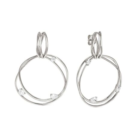 Orecchini Nomination Donna My Rebel Art in Argento Zircone 242812/010