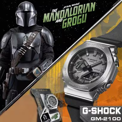 Orologio G-Shock CLASSIC in Acciaio GM-2100-1AER-MAN - immagine 3