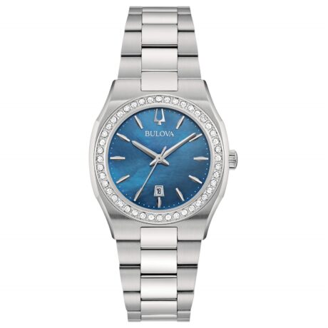 Orologio Bulova Donna Lady Surveyor in Acciaio 96R246