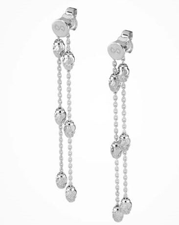 Orecchini Desmos Donna in Argento STATION TYPHOON 3 W 2 F