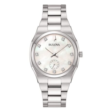 Orologio Bulova Donna Surveyor Piccoli Secondi in Acciaio 96P242