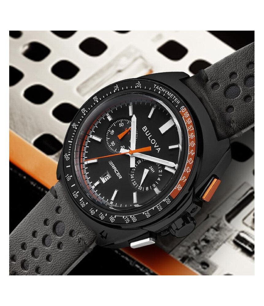 Orologio Bulova Uomo Racer in Acciaio 98B428 - immagine 4