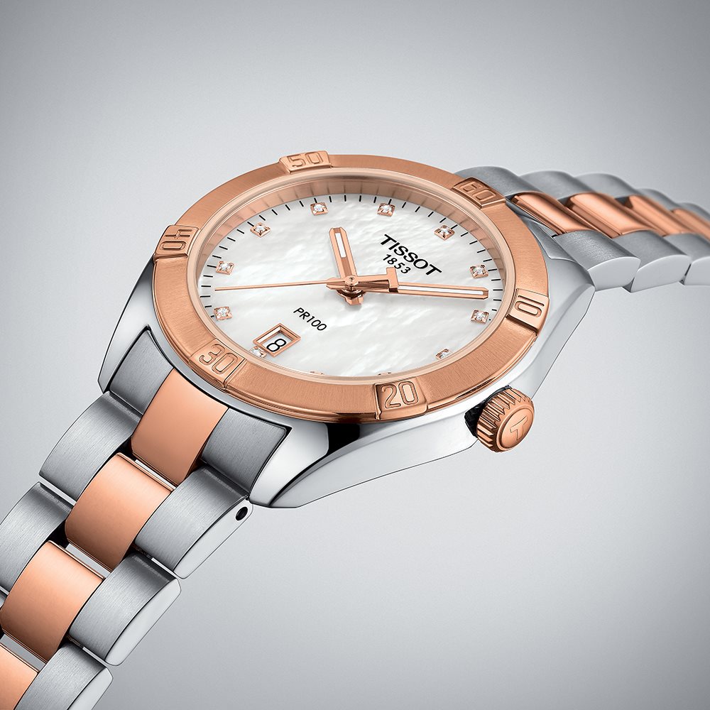 Orologio Tissot Donna Pr 100 Sport Chic in Acciaio T1019102211600 - immagine 2