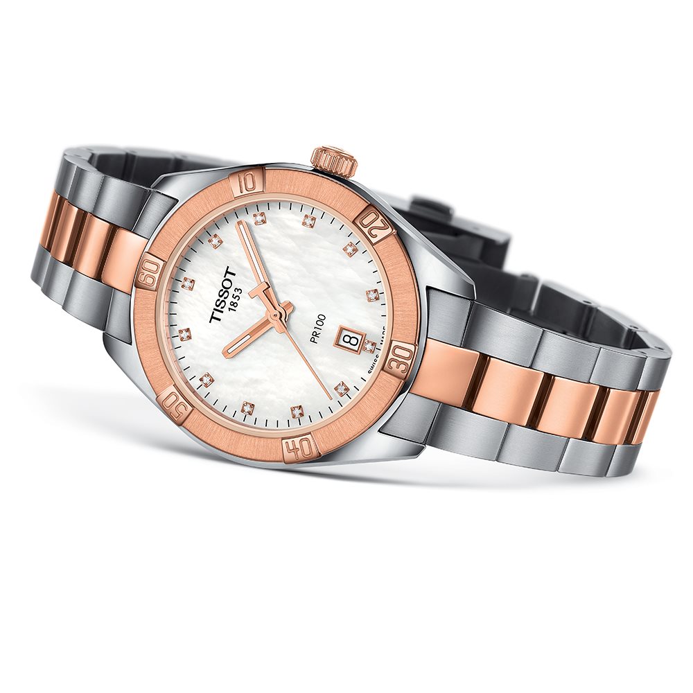 Orologio Tissot Donna Pr 100 Sport Chic in Acciaio T1019102211600 - immagine 3