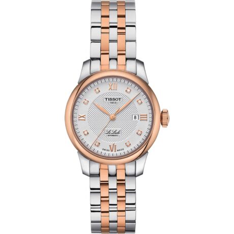 Orologio Tissot Donna Le Locle Automatic in Acciaio placcato oro rosa T0062072203600