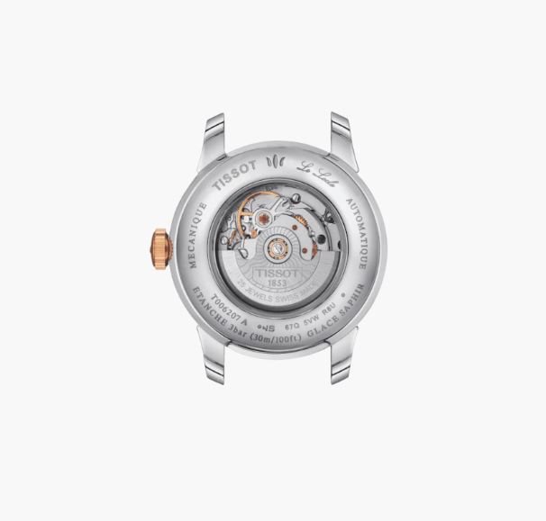 Orologio Tissot Donna Le Locle Automatic in Acciaio placcato oro rosa T0062072203600 - immagine 2