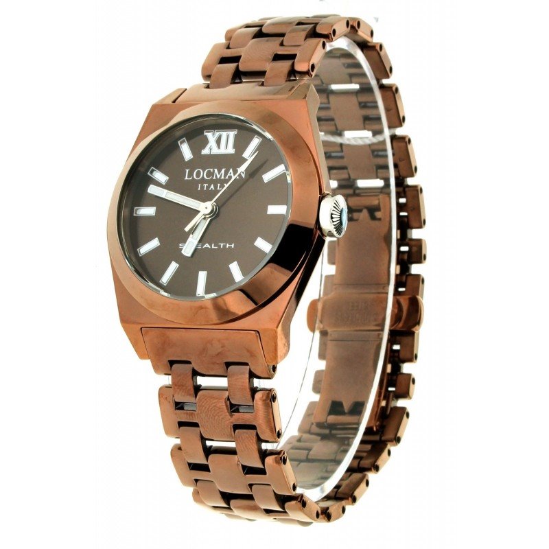 Orologio Locman Donna Stealth in Titanio 0204BNBNFNK0BRN